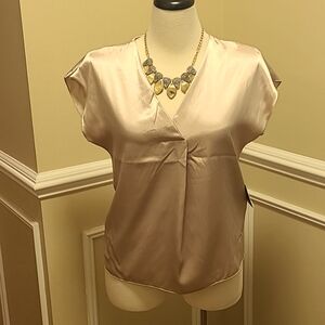 NWT Express Champaign sleeveless blouse